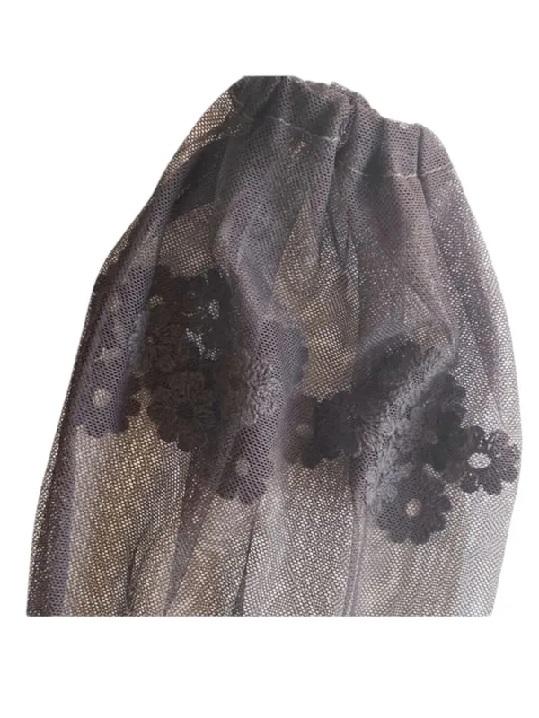 new Chaser ✶ Vintage Inspired Lace Off Shoulder Boho Cocktail Dress ✶ Black ✶ XS - Image 12