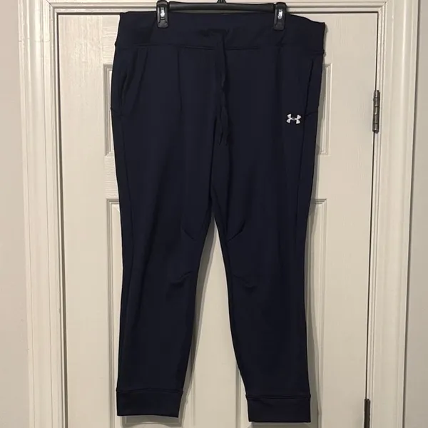 Under Armour Fleece Joggers | Navy | XXL - Image 3