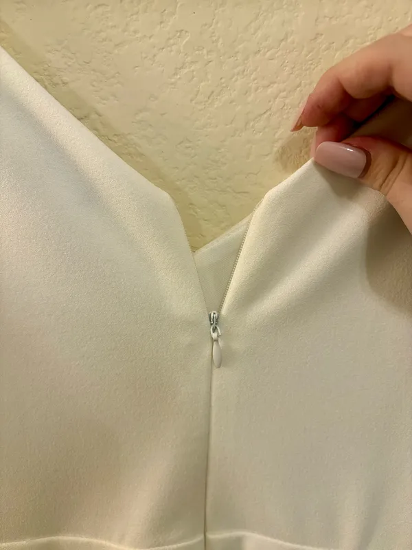 Lulu’s White Skater Dress - S - Image 3