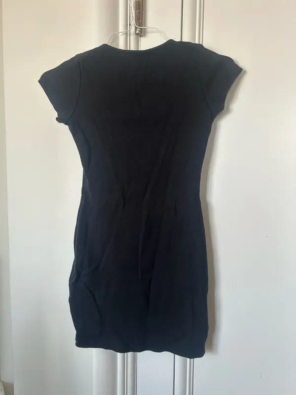 Princess Polly Classic Black Mini Dress - Image 7