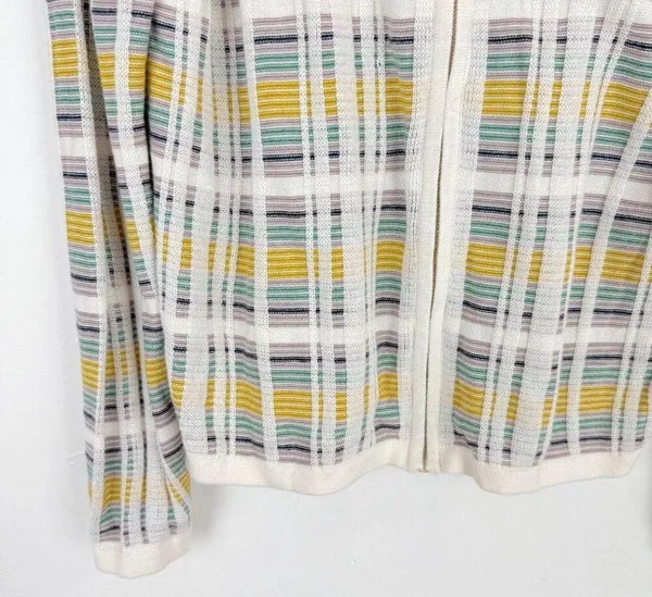 Ann Taylor Factory Full Zip Lightweight Sweater Jacket Size Medium M EUC - Image 4