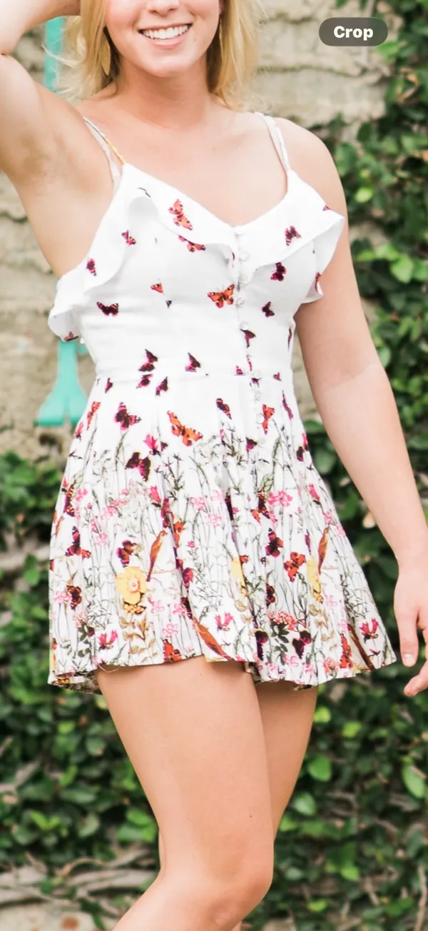 Butterfly Romper Forever 21 - Image 2