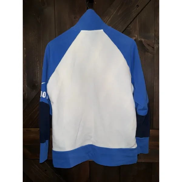 Nike Dri Fit‎ Women's Just Do It 1/4 Zip Pullover Long Sleeve Sweatshirt Small - Image 6