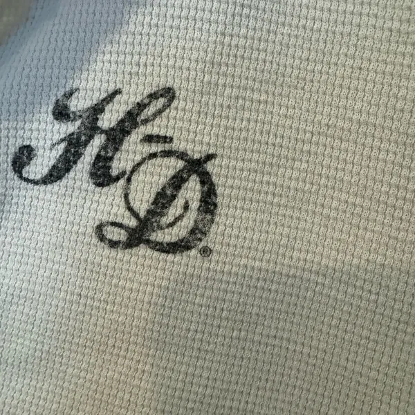 Genuine Harley Davidson Willie G Laced‎ Front Henley Hoodie Embellished C - Image 3