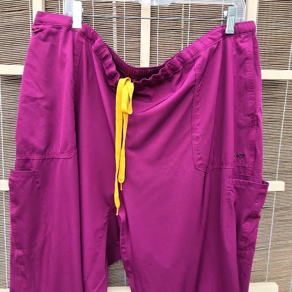 Carhartt Force Scrubs Magenta Petite 3XL Pants - Image 2
