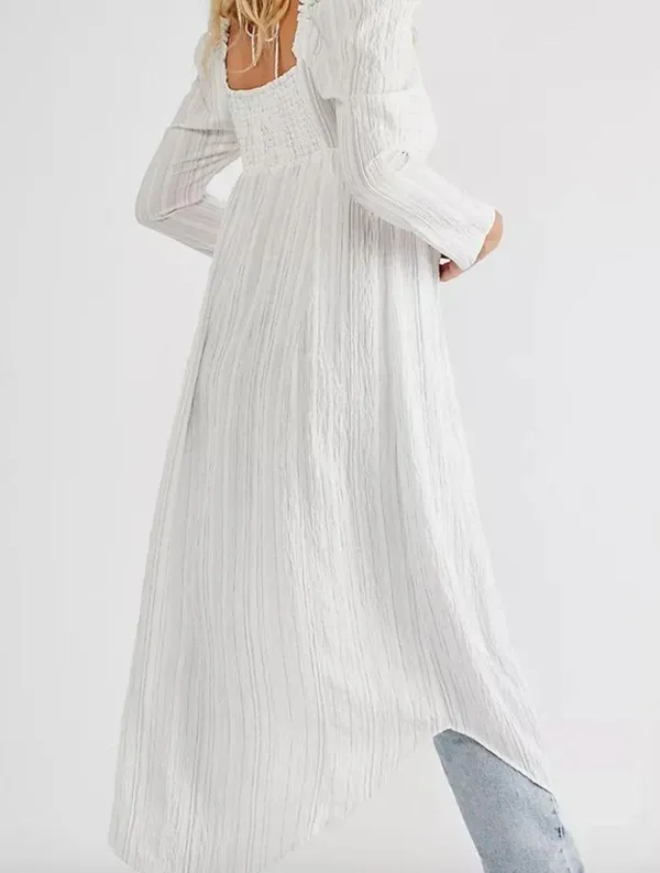 NWT FREE PEOPLE ButtonDown LUNA Maxi Top Size XS - Image 5