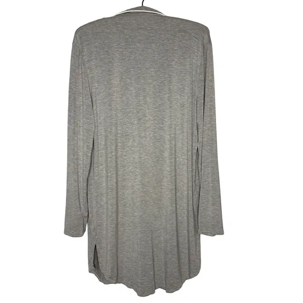 Recliner‎ Sleepshirt Nightgown Dress S Long Sleeve Button Down Pajamas - Image 4