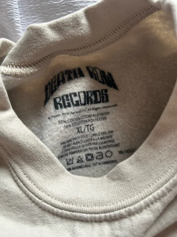 Tilly's Death Row Records Crewneck - Image 2