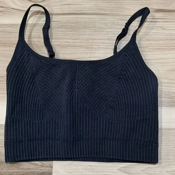 Aerie Superchill Seamless Ribbed Bra Top Women’s XS - Image 2