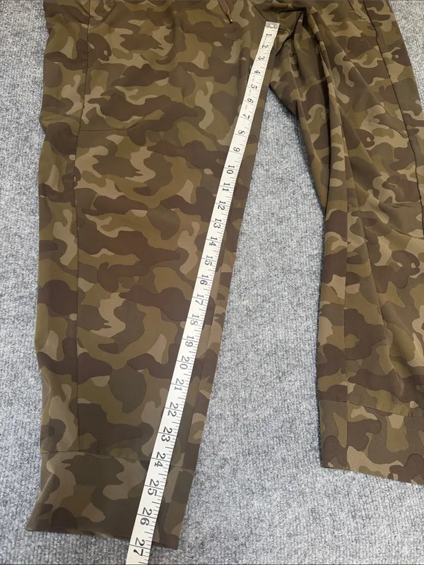 Marrakech by Anthropology Women's Olive Camo Drawstring Athletic Joggers - Image 3