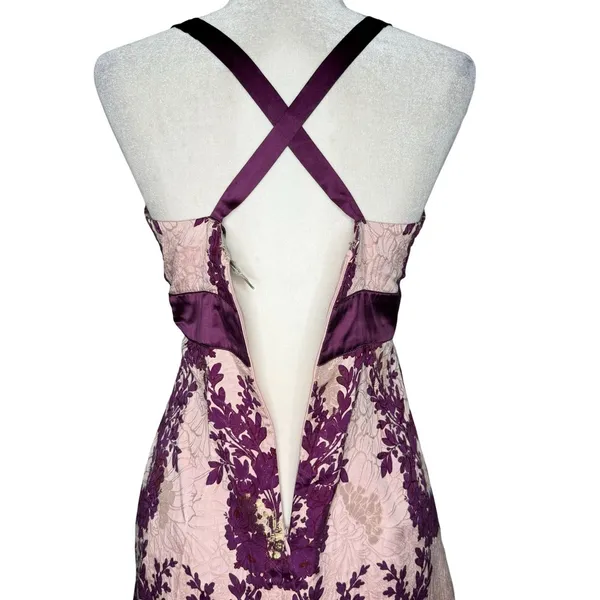 Vintage 90s‎ Y2K Tracy Reese S Silk Floral Blouse Top Babydoll Fairy Whimsigoth - Image 9