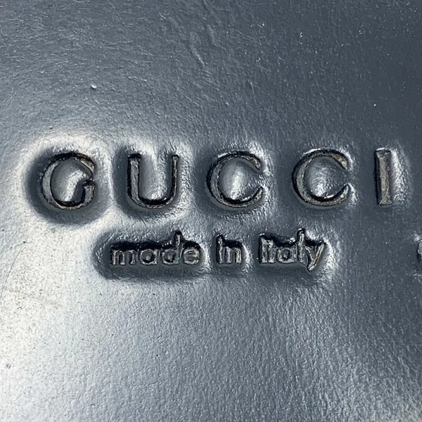 Gucci Horsebit Black Leather Thong Flat Sandals EU 36 Made in Italy - Image 7
