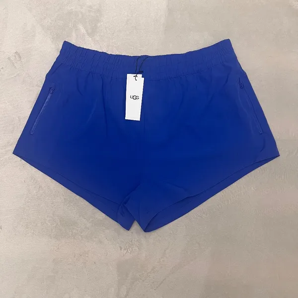 UGG Women's Blue Athletic Running Gym Shorts Size XL Lightweight Activewear - Image 6