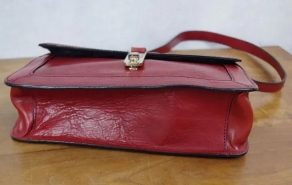 Fossil Leather Retro Turnlock Close Shoulder Bag - Image 4