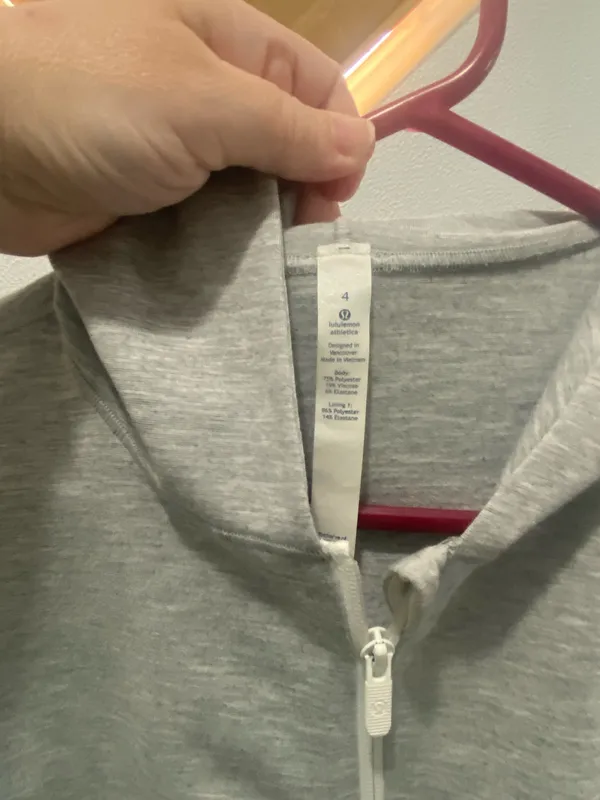 Lululemon Define Jacket Heathered Grey 4 - Image 4