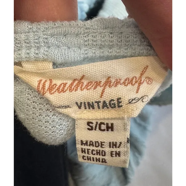 Weatherproof vintage shirt baby blue color‎ with buttons - Image 4