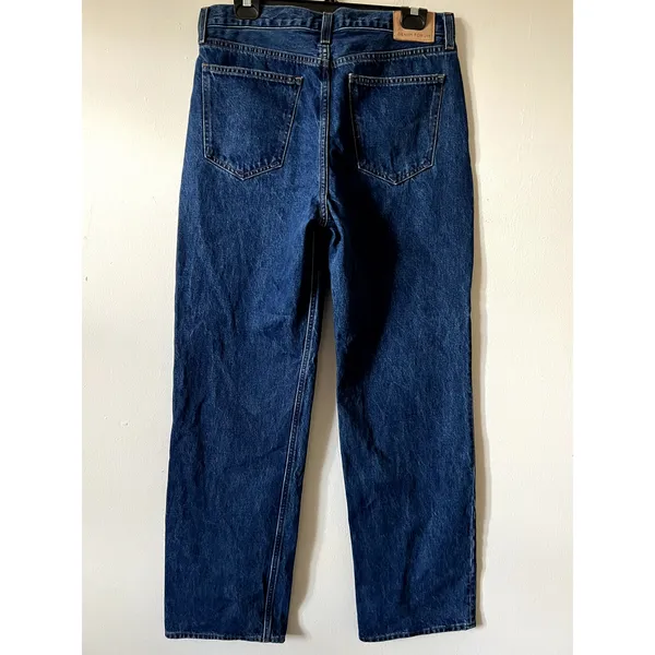 Dress Forum Denim Forum Aritzia The 90s Iggy Lo-Rise Baggy Jeans Size 28 Blue DR - Image 4