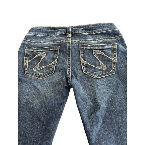 Silver jeans Co boots cut jeans size 28 - Image 7