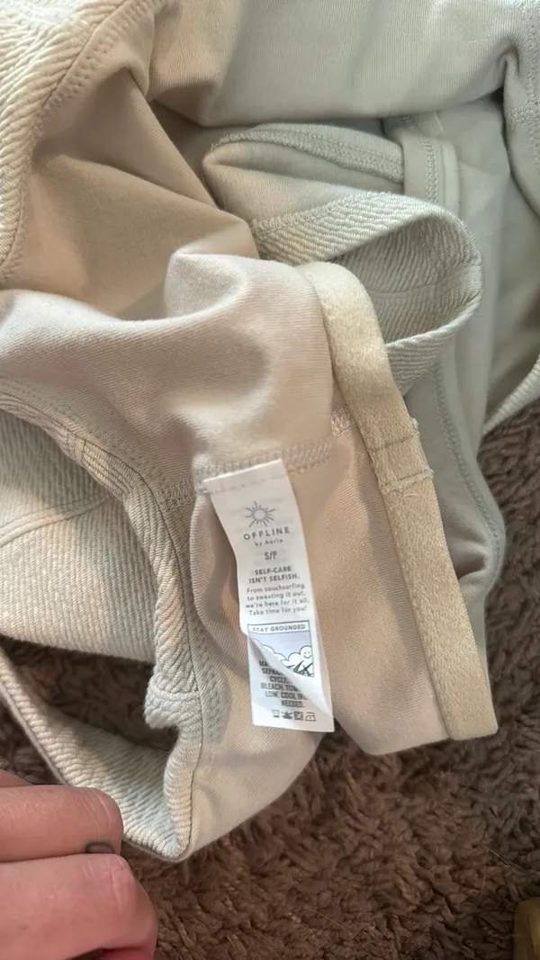 Aerie Offline Tan/beige Corset Crop Top - Image 4