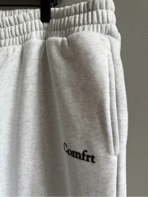 Comfrt Cloud Heather Gray Sweatpants Joggers Embroidered Logo Women Size 3X Plus - Image 8