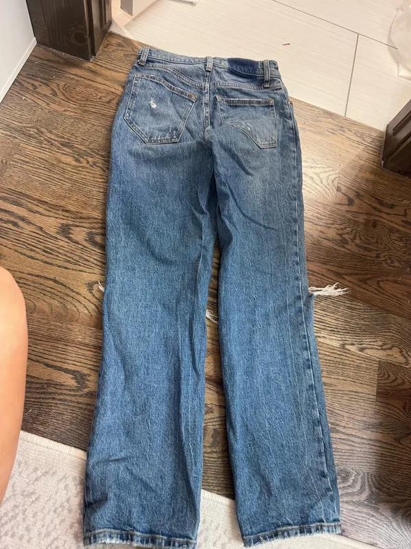 Abercrombie 90s High-Rise Straight Ultra Jeans - Image 3