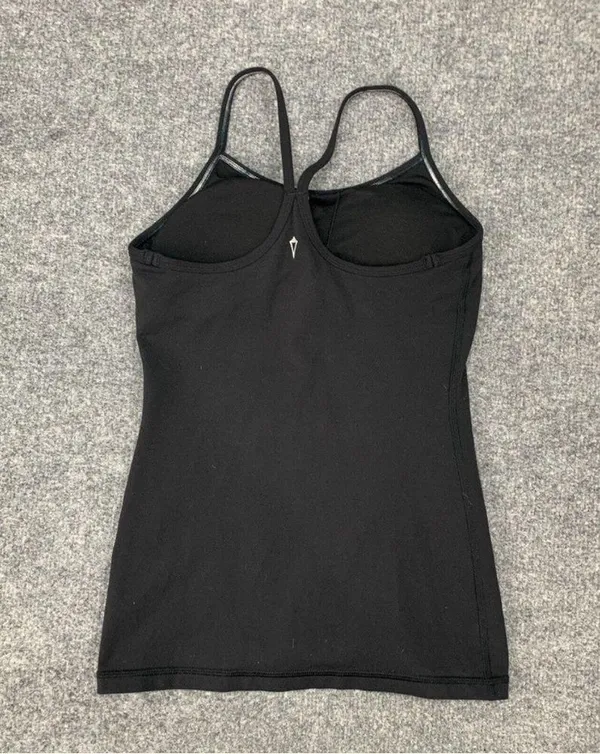 Lululemon Ivivva Black Y Back Tank - Image 2