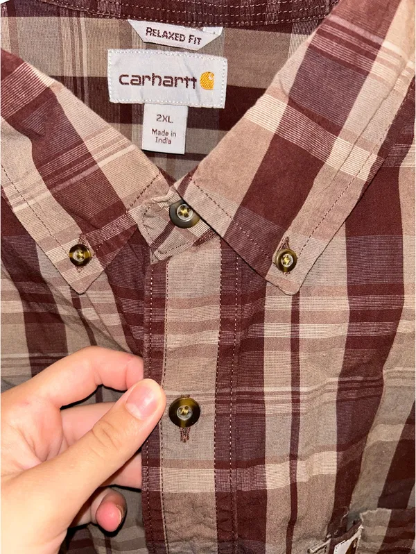 Carhartt Flannel Plaid - Image 3