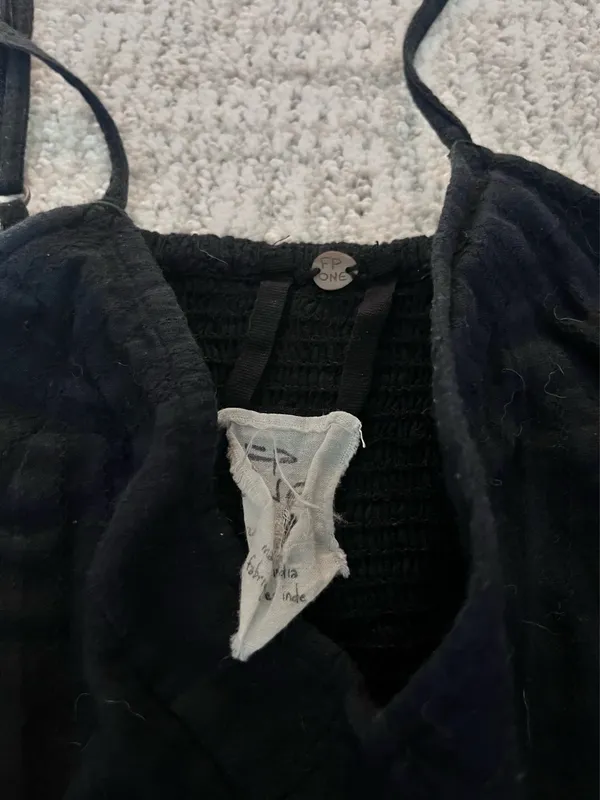 Free People Crop Top Black - Image 4