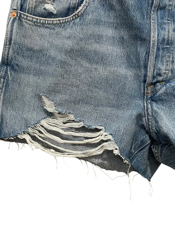 Universal Threads Mini Cut-Off High Rise Denim Shorts Women’s Size 16 - Image 3