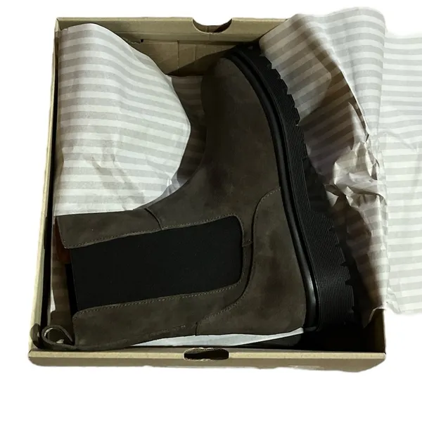 Camel Active Suede Boots Green Size 8.5 - Image 4