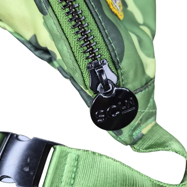 Stoney Clover Lane Fanny Pack Camo Belt Bag Crossbody Feminist Pride Patches 12" - Image 8