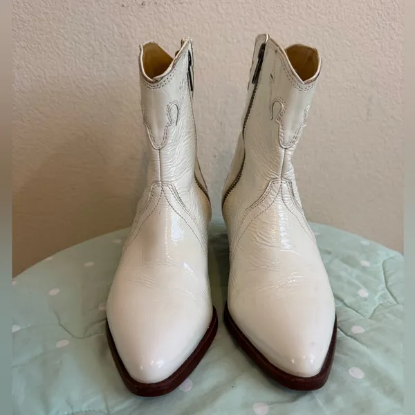 FREE PEOPLE WOMEN'S NEW FRONTIER WESTERN BOOTIES - EU size 36 / US size 6 - Image 2