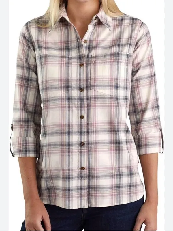 Carhartt Women's Plaid Button-Down Shirt NWOT - Image 10