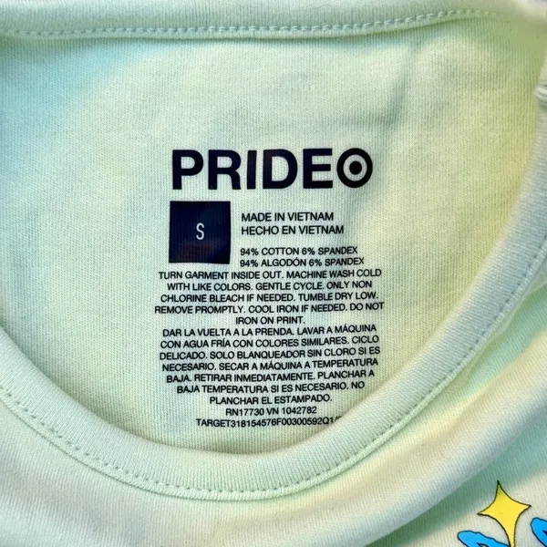 PRIDE We Are The Moment T Shirt Light Yellow Tee - Image 3