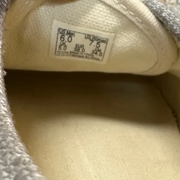 Vans Gray Women's Sneakers - Image 7