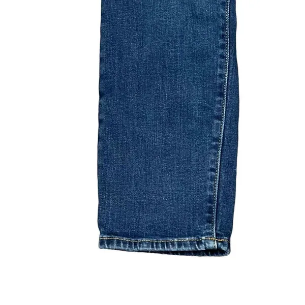 Gap‎ Denim Girlfriend Ankle Jeans Medium Blue Washed Mid-Rise Stretch 2R Women - Image 3
