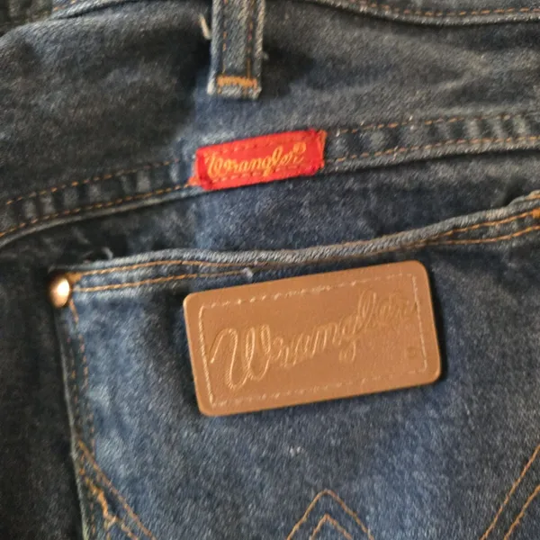 Vintage Wrangler Jeans Womens 13x32 (30x31) Blue Denim High Rise 14MWZG Western - Image 5
