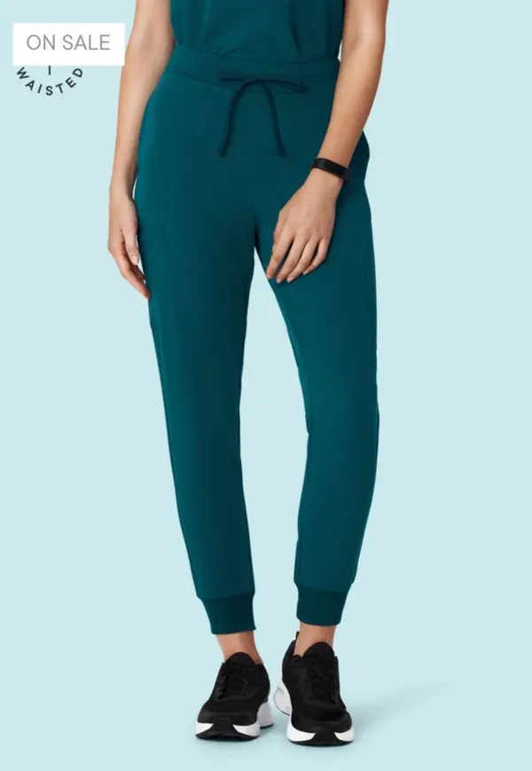 Scrub FIGS Mandala Pants Cargo S Blue Size undefined - Image 2