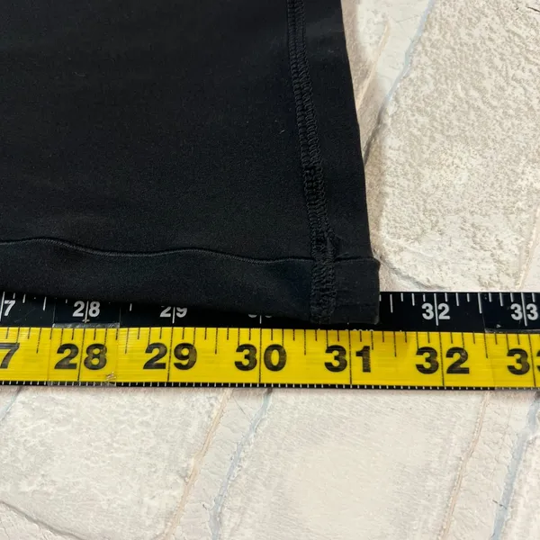 Aerie Offline Real Me Super Flare Crossover Hi-Rise Leggings Womens‎ Small Black - Image 16
