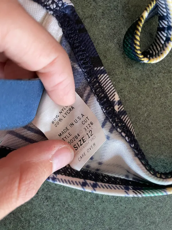 Anne Cole Flannel Bikini - Image 7