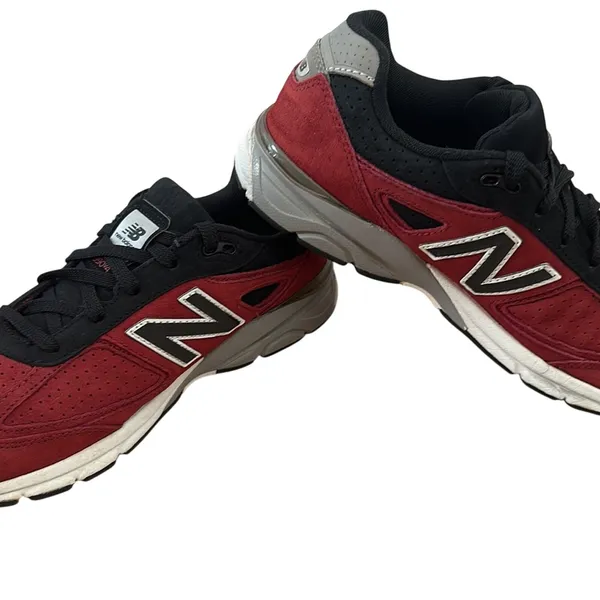 New Balance Shoes 990 V4 Burgundy Sneakers Size Women's 8.5 Men's 7 - Image 5