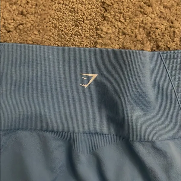 Gymshark dry seamless cut out legging large blue - Image 7