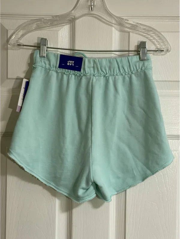 JoyLab women's high-rise mint green shorts, size XXS - Image 7