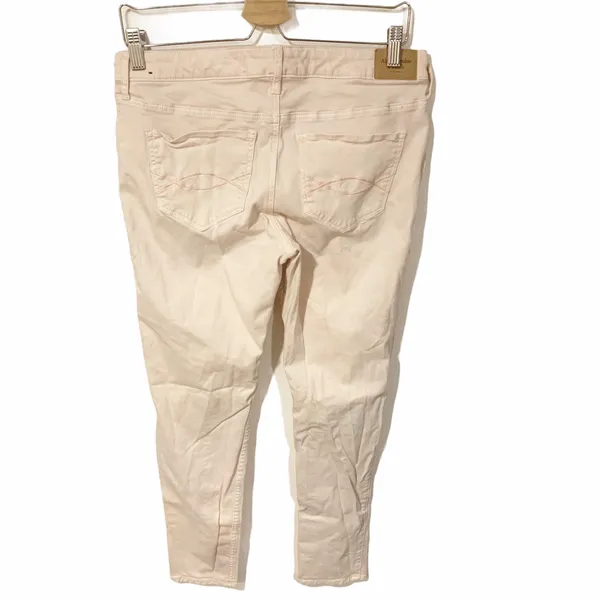 Abercrombie &‎ Fitch Size 10 Light Pink Skinny Cotton Jean - Image 5