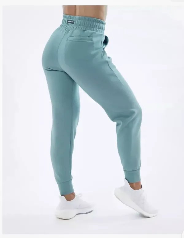Alphalete WOMEN'S ELMTS RELAXED CUFFED JOGGER - Teal , Size Small - Image 2