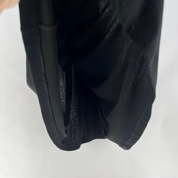 Lunn‎ by Lilith Black Lightweight Cotton Dress Mesh Trim Fit & Flare Pockets - Image 6