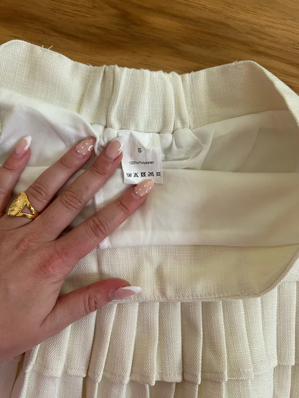 SheIn White Skirt - Image 3