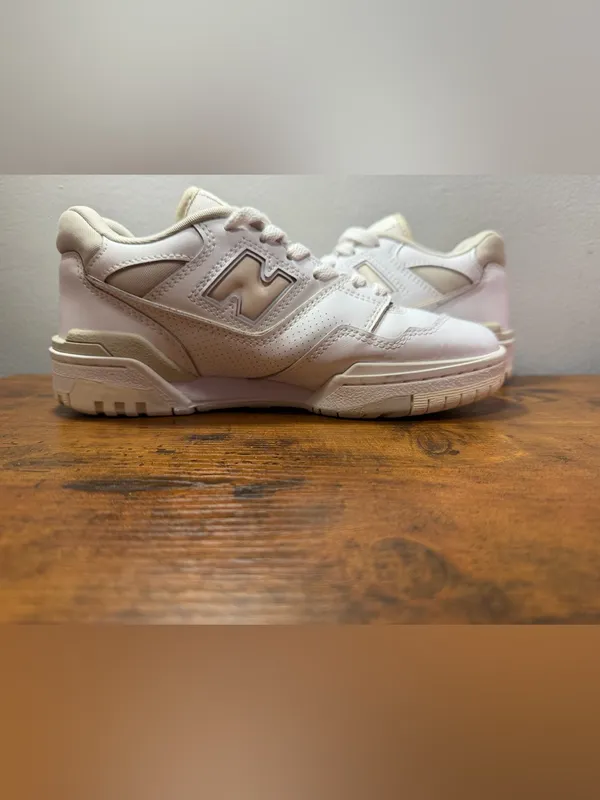 New Balance 550 Women's "White/Sea Salt" - Image 6