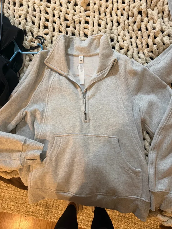 Lululemon Scuba Oversized Half-Zip Hoodie M/L - Image 2