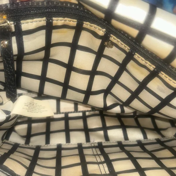 Vintage Kate Spade Colorblock Pebbled Leather Crossbody/Clutch Bag - Image 14